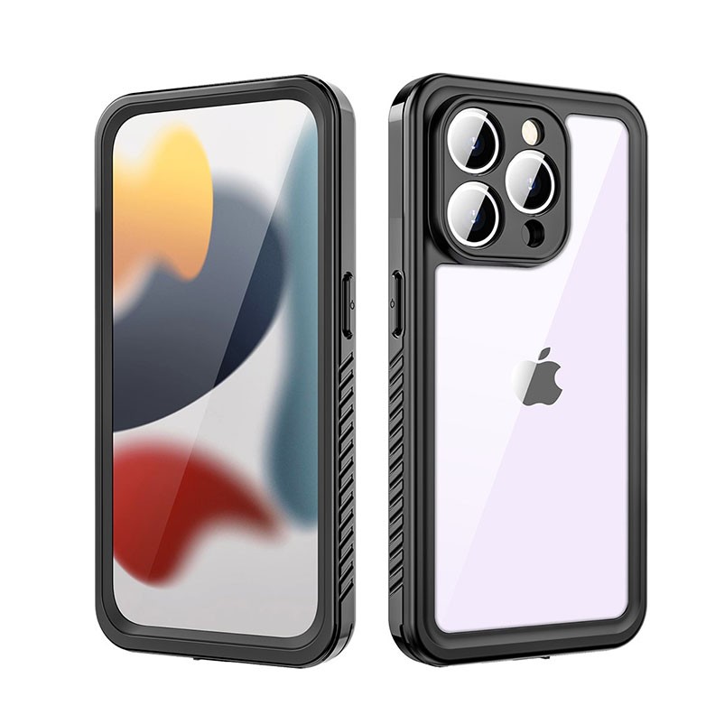 Apple iPhone 15 Pro Max RedPepper Waterproof Σκληρή θήκη Black