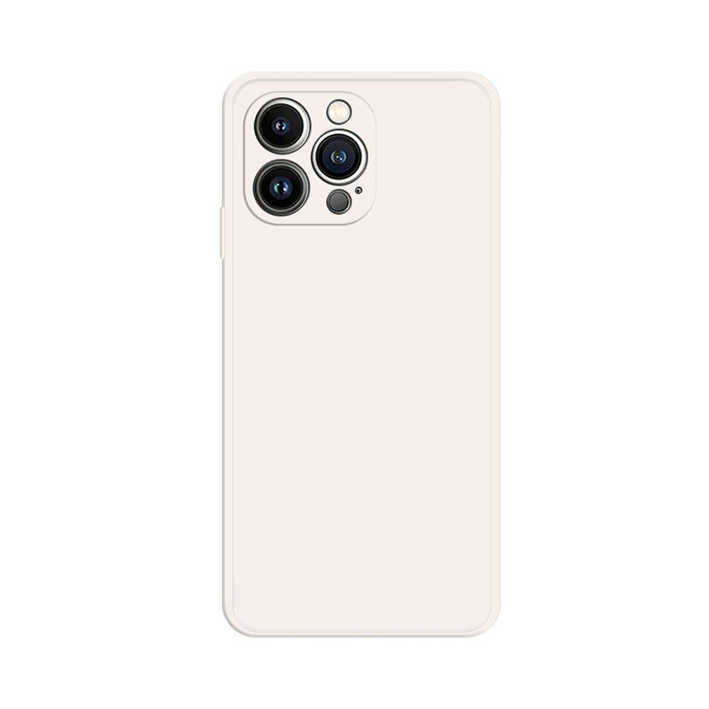 Apple iPhone 15 Pro Max Imitation Liquid Θήκη Σιλικόνης Beige