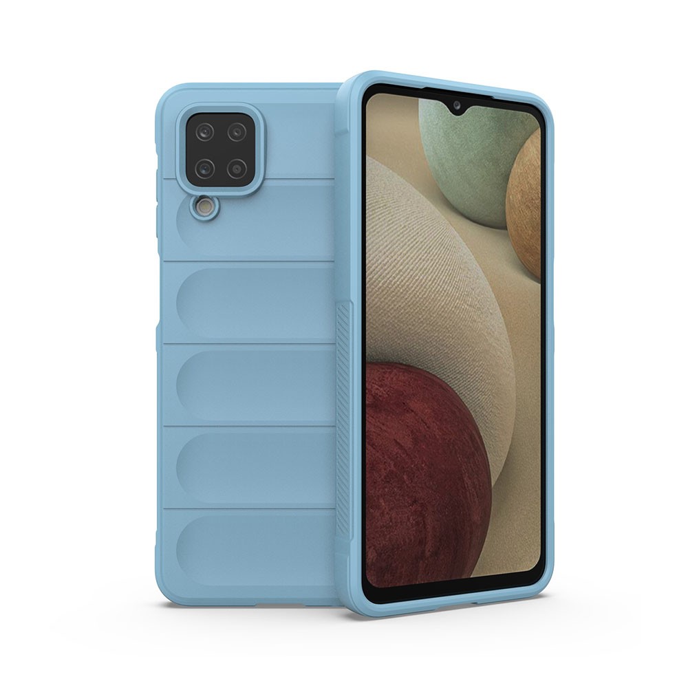 Samsung Galaxy A12 Magic Shield Θήκη Σιλικόνης Light Blue