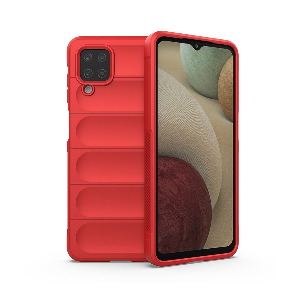 Samsung Galaxy A12 Magic Shield Θήκη Σιλικόνης Red