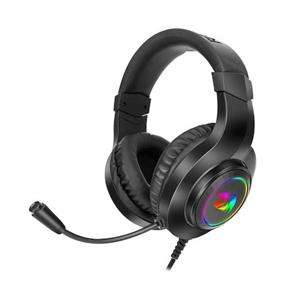 Redragon H260 Over Ear Gaming Headset με σύνδεση USB Black