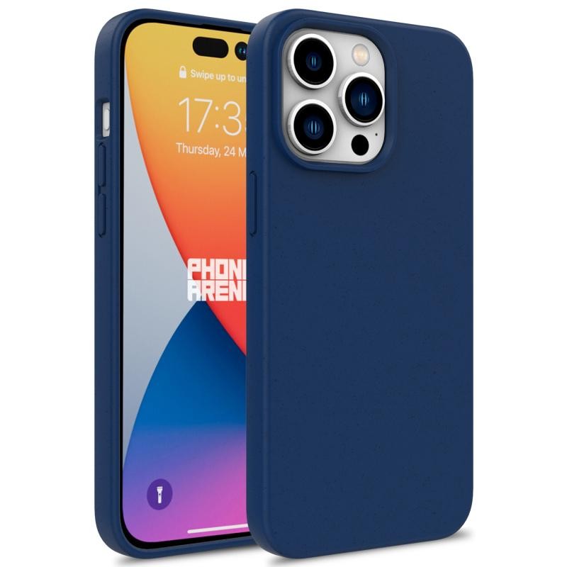 Apple iPhone 16 Pro Max Wheat Straw Θήκη Σιλικόνης Blue