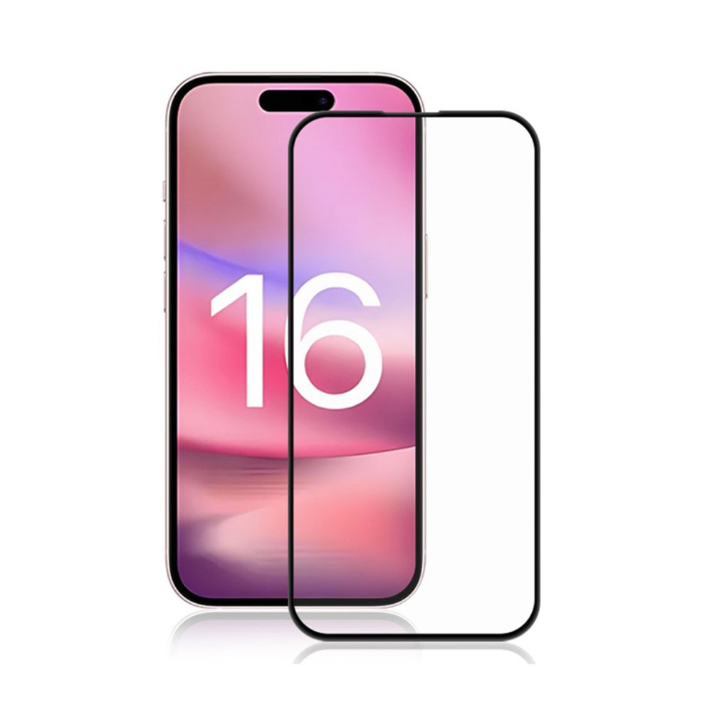 Apple iPhone 16 MOCOLO Full Screen Tempered Glass Transparent