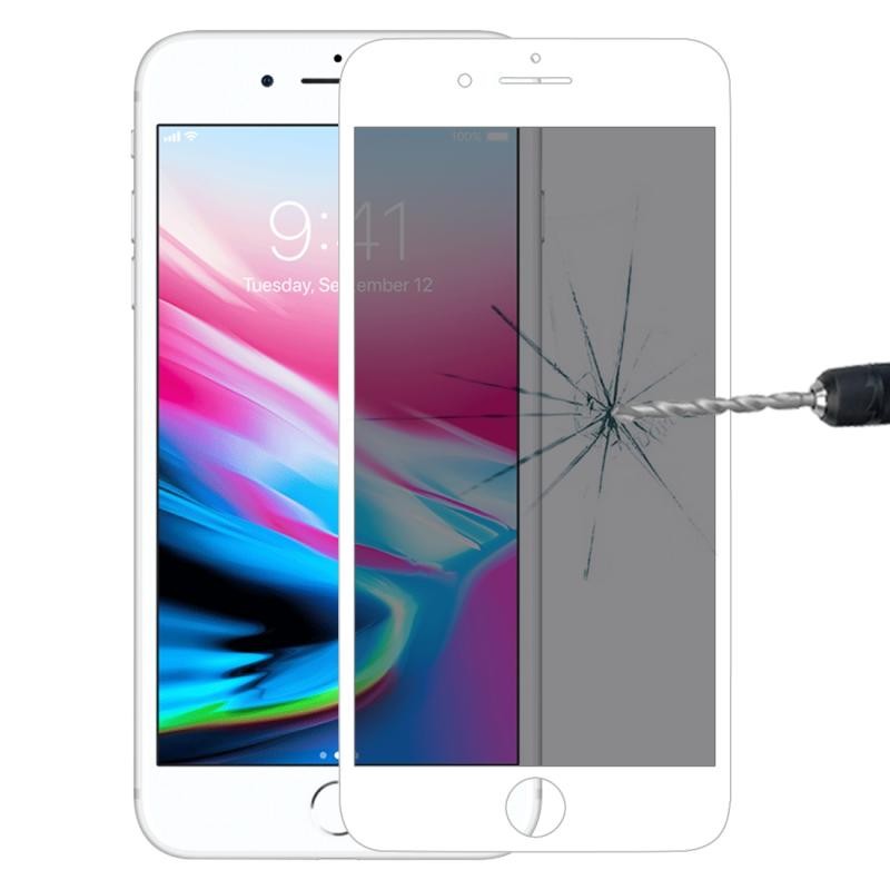 Apple iPhone SE 2020/8/7 Privacy Tempered Glass White