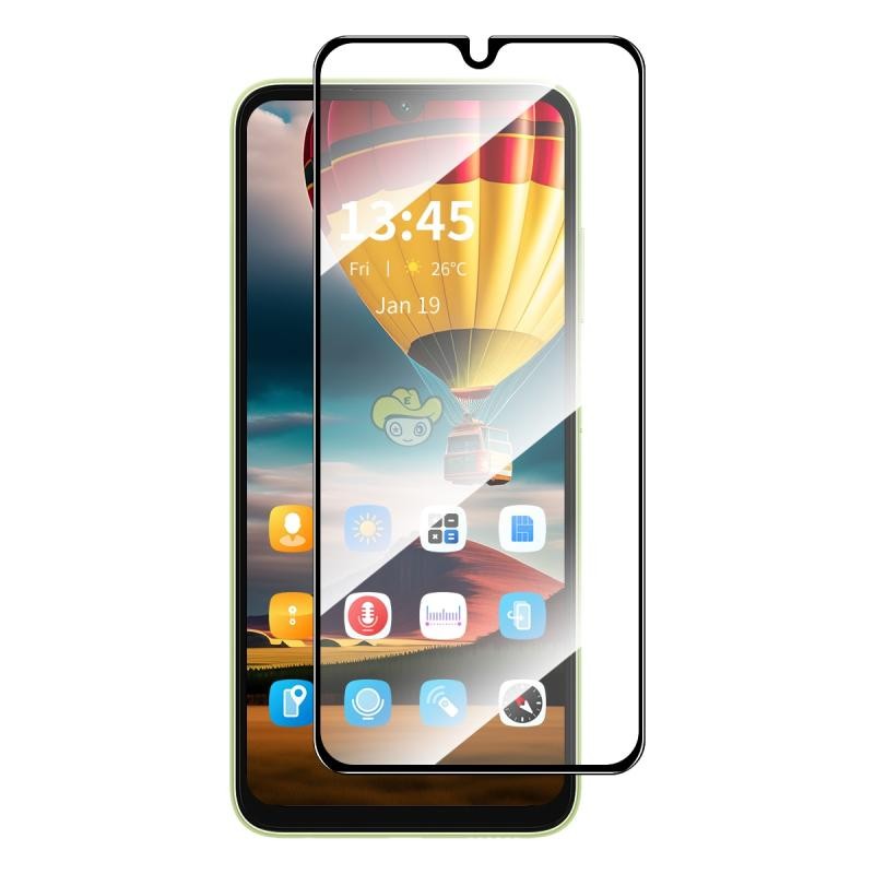 Xiaomi Redmi 14C 4G/Poco C75 4G ENKAY  Aluminium-silicon Full Tempered Glass Black