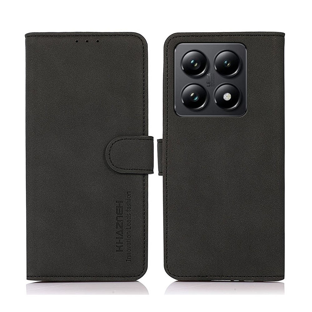 Xiaomi 14T 5G KHAZNEH Retro Leather Θήκη Πορτοφόλι Black