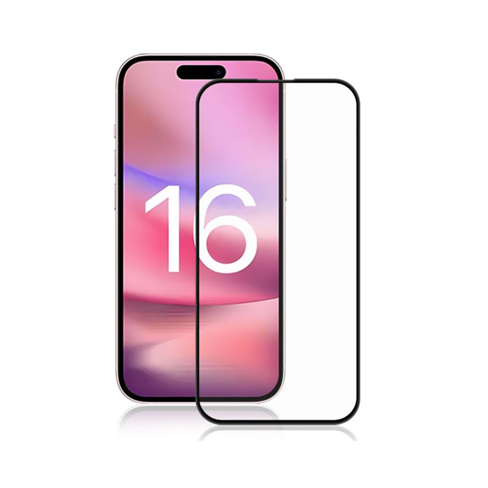 Apple iPhone 16 Plus Yongpoly  Full Screen Protector Black