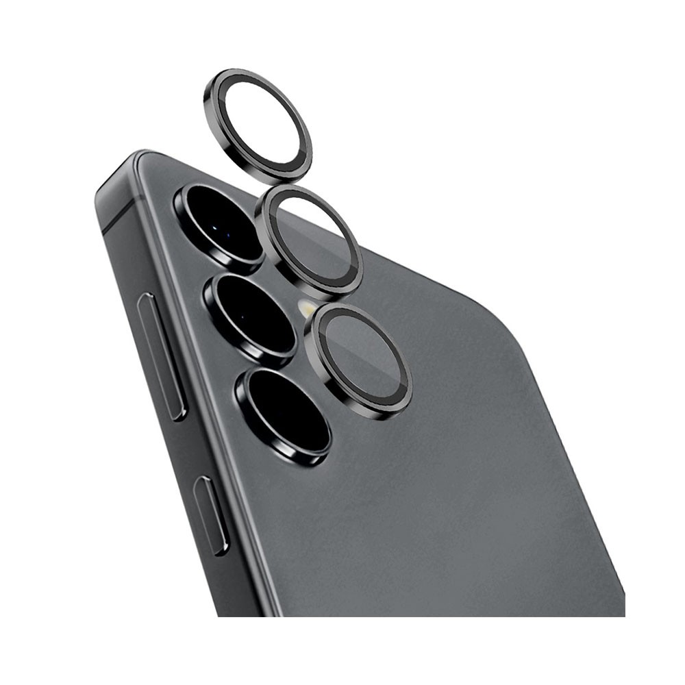 Samsung Galaxy S24 5G NORTHJO Κρίκοι Προστασίας για Κάμερα - Lens Protector Rings Black