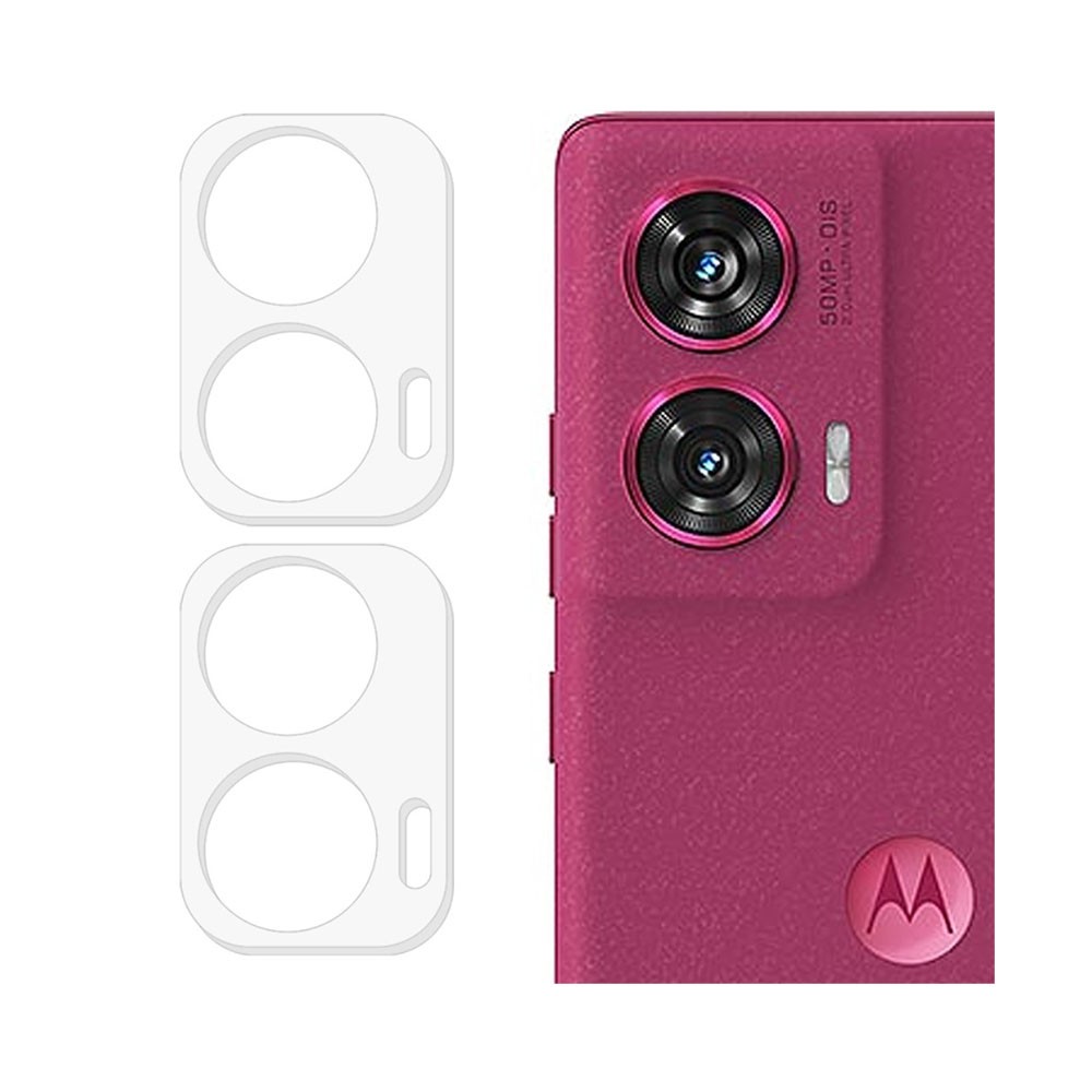 Motorola Edge 50 Fusion 5G Τζαμάκι για Κάμερα 2 Τεμάχια Transparent