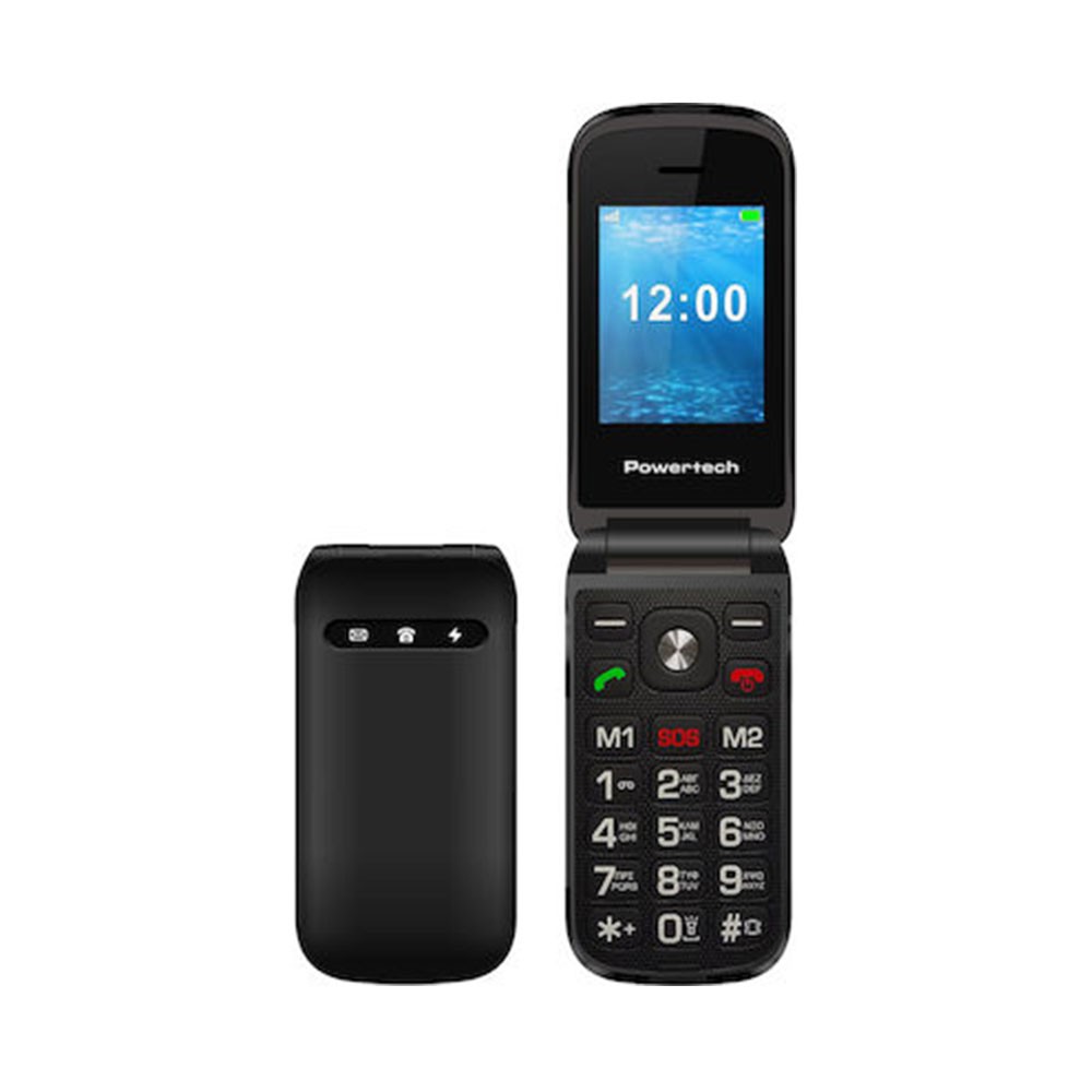 Powertech PTM-38 Dual SIM Κινητό Black