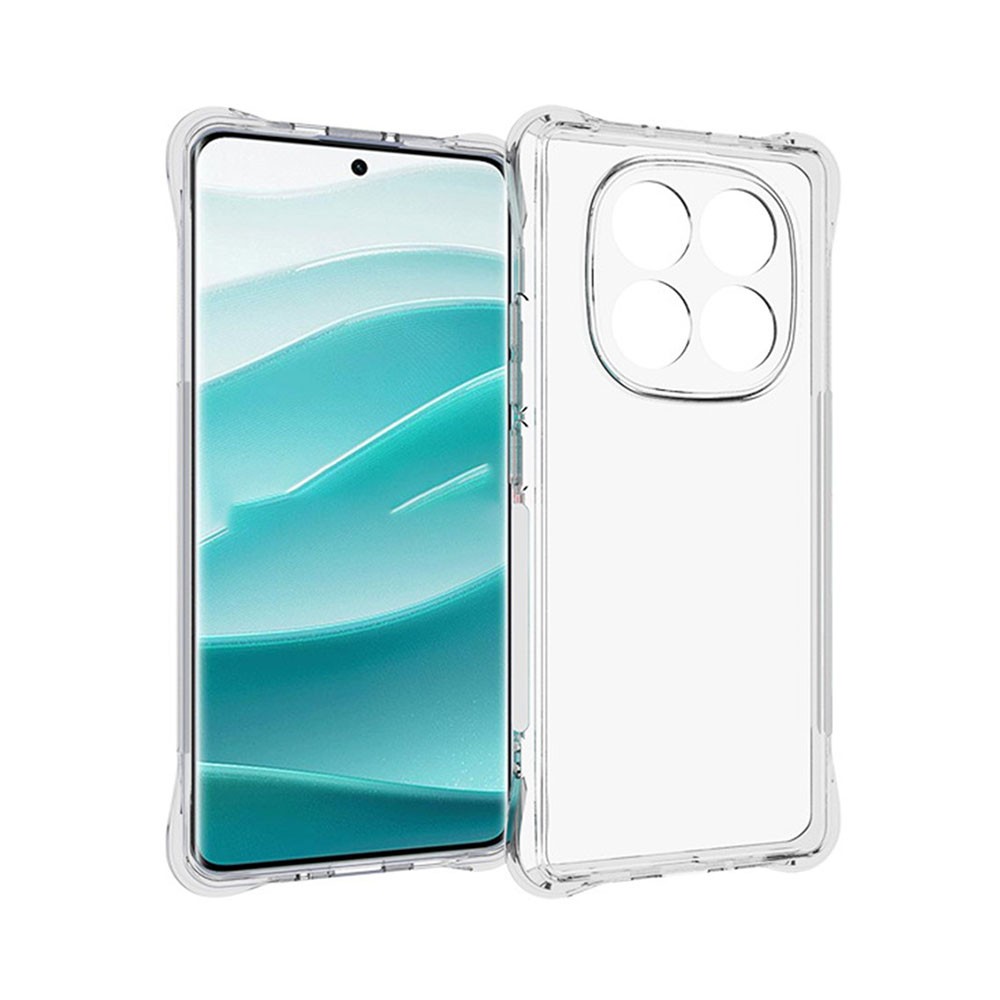 Xiaomi Redmi Note 14 Pro 5G/Poco X7 5G Buffer Θήκη Σιλικόνης Transparent
