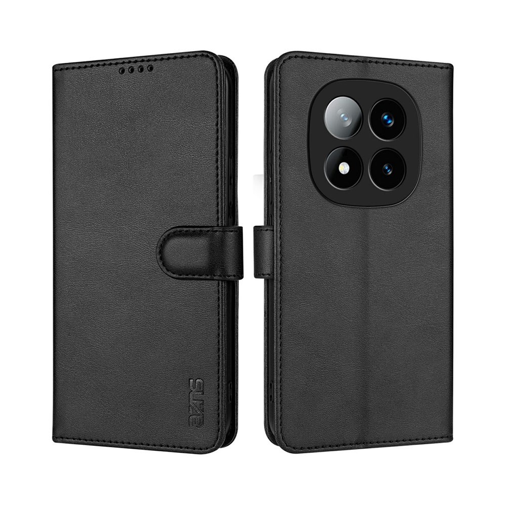 Xiaomi Redmi Note 14 Pro 5G/Poco X7 5G AZNS Magnetic Θήκη Πορτοφόλι Black