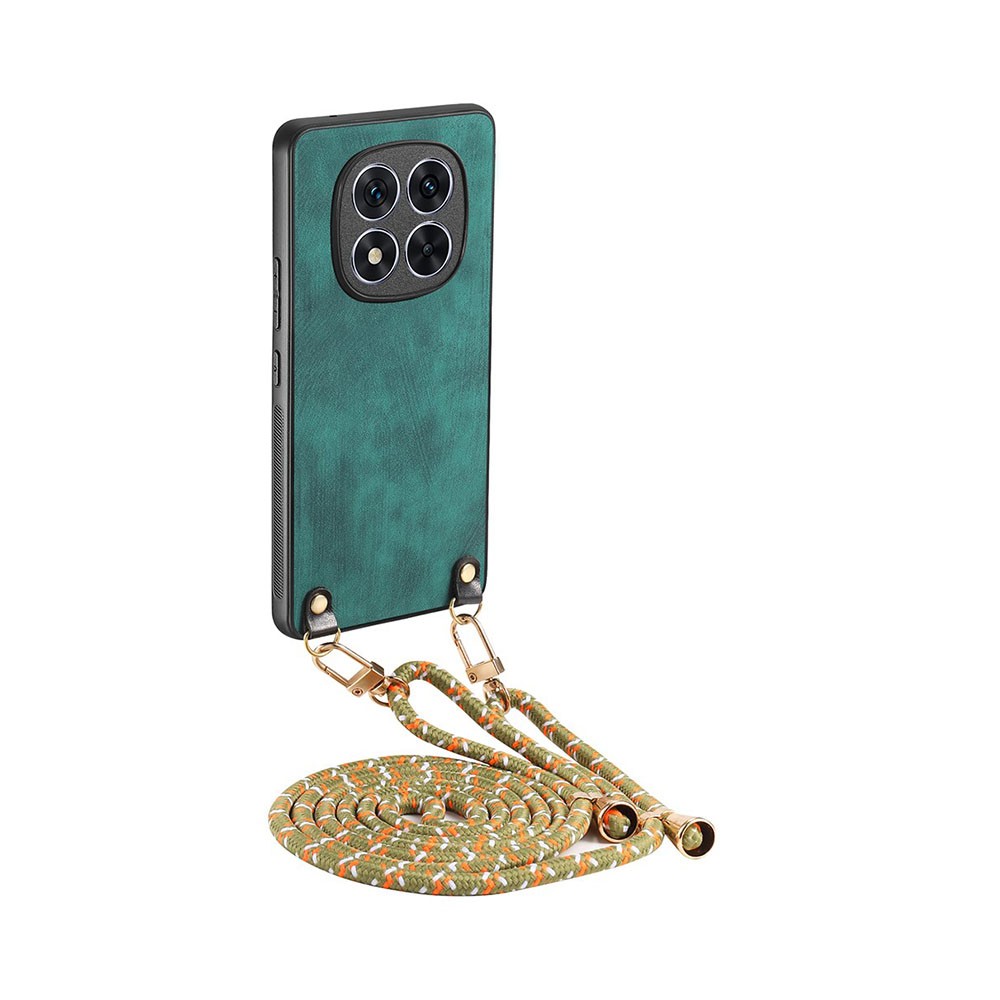 Xiaomi Redmi Note 14 Pro 5G/Poco X7 5G Brushed Σκληρή Θήκη με Λουράκι Green