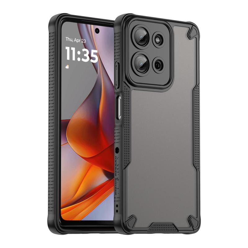 Motorola Moto G75 5G Armor Series Σκληρή Θήκη Black