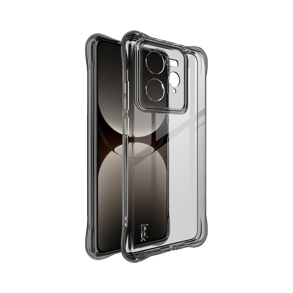 Realme GT 7 Pro 5G IMAK TPU Θήκη Σιλικόνης Transparent Black