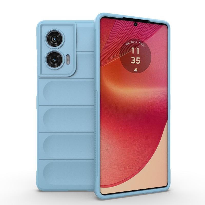 Motorola Edge 50 Fusion 5G Magic Shield Θήκη Σιλικόνης Light Blue