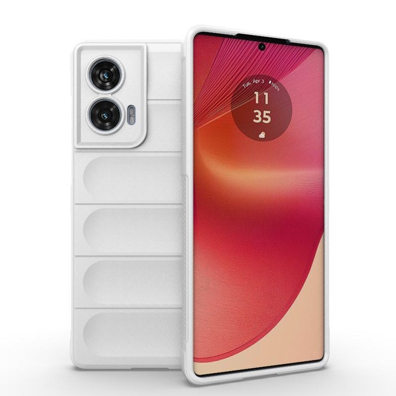 Motorola Edge 50 Fusion 5G Magic Shield Θήκη Σιλικόνης White