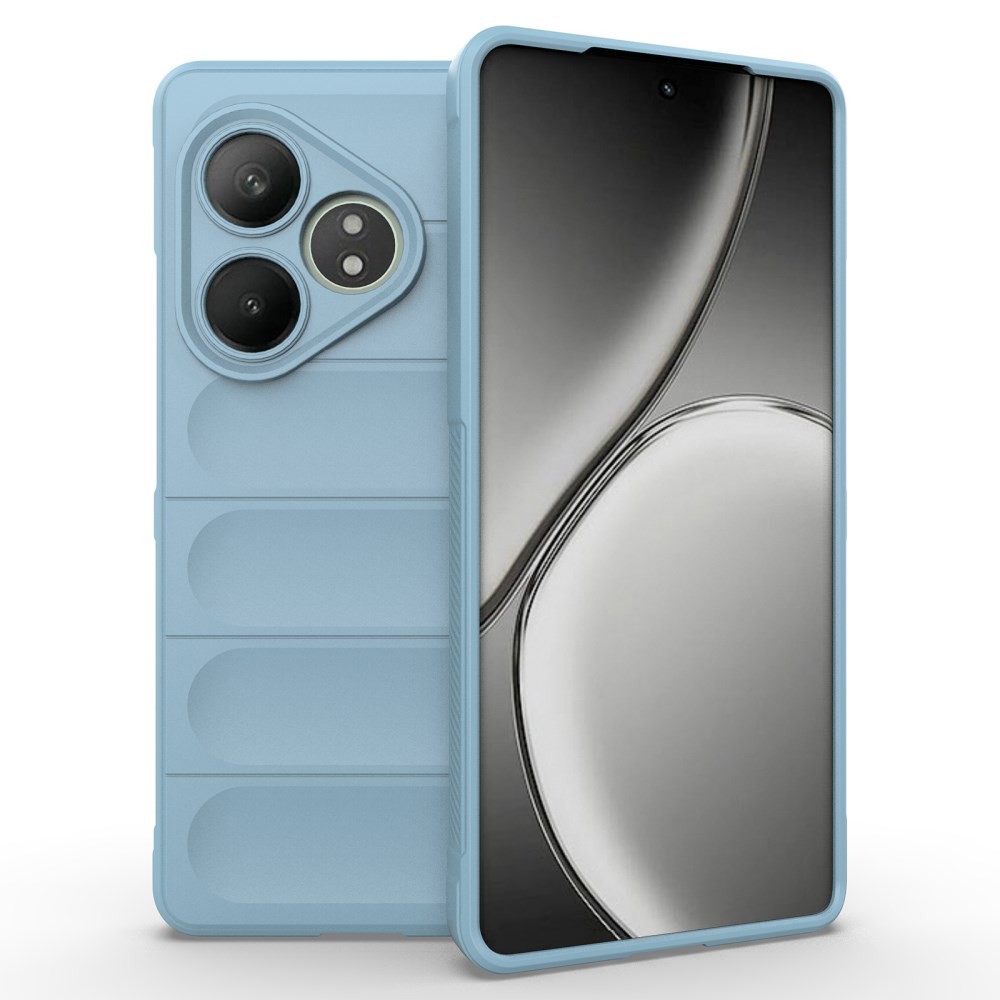 Realme GT 6 5G / GT 6T 5G Magic Shield Θήκη Σιλικόνης Baby Blue