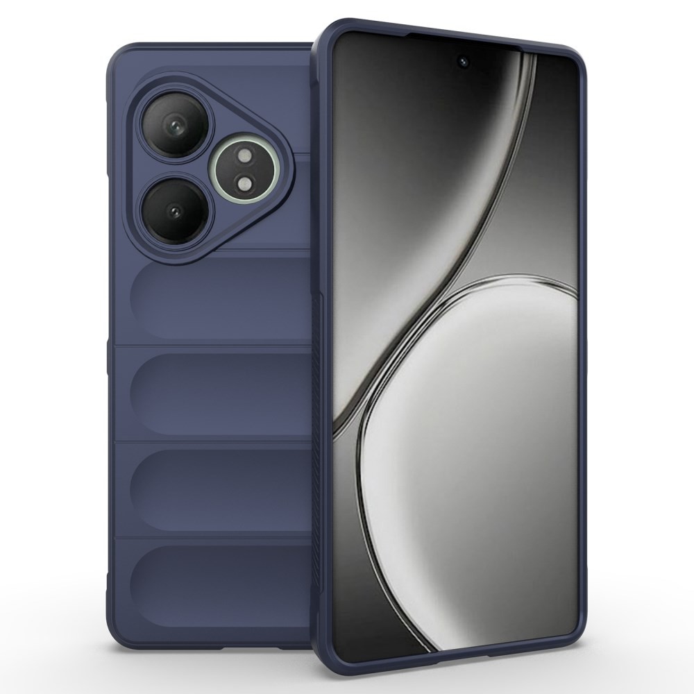Realme GT 6 5G / GT 6T 5G Magic Shield Θήκη Σιλικόνης Dark Blue