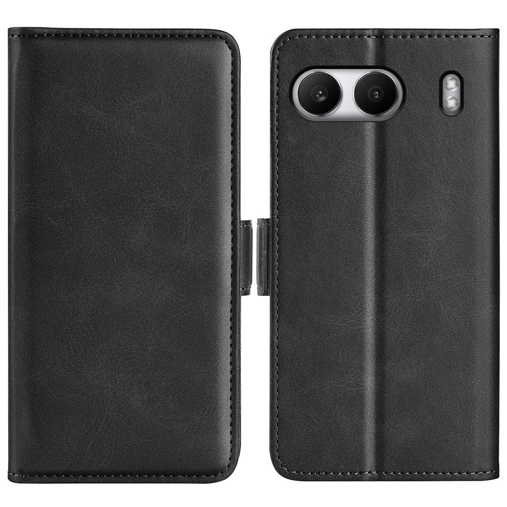 OnePlus Nord 4 5G Double Buckle Θήκη Πορτοφόλι Black