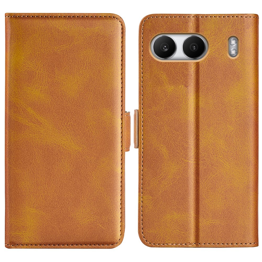 OnePlus Nord 4 5G Double Buckle Θήκη Πορτοφόλι Brown