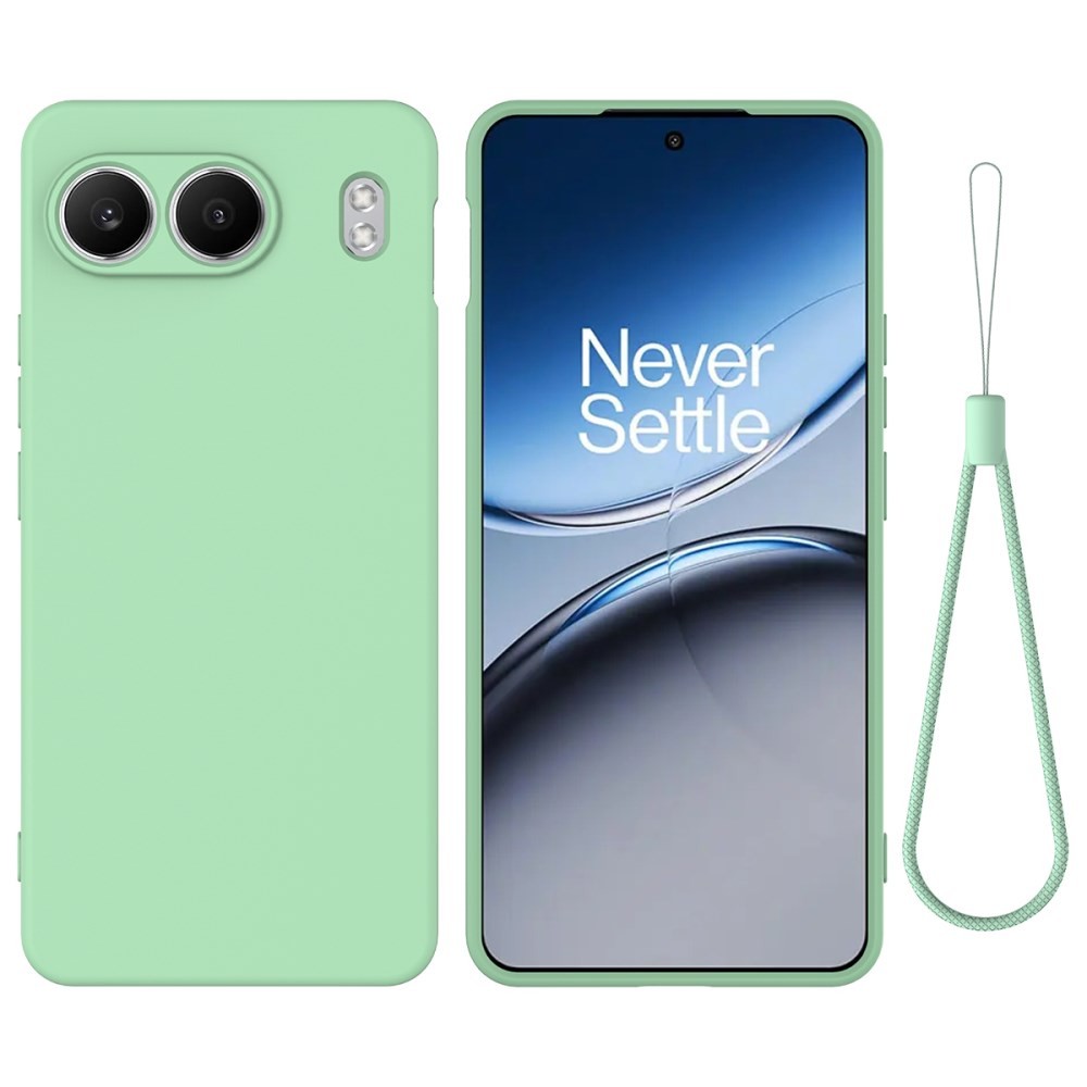 OnePlus Nord 4 5G Solid Color Θήκη Σιλικόνης Green