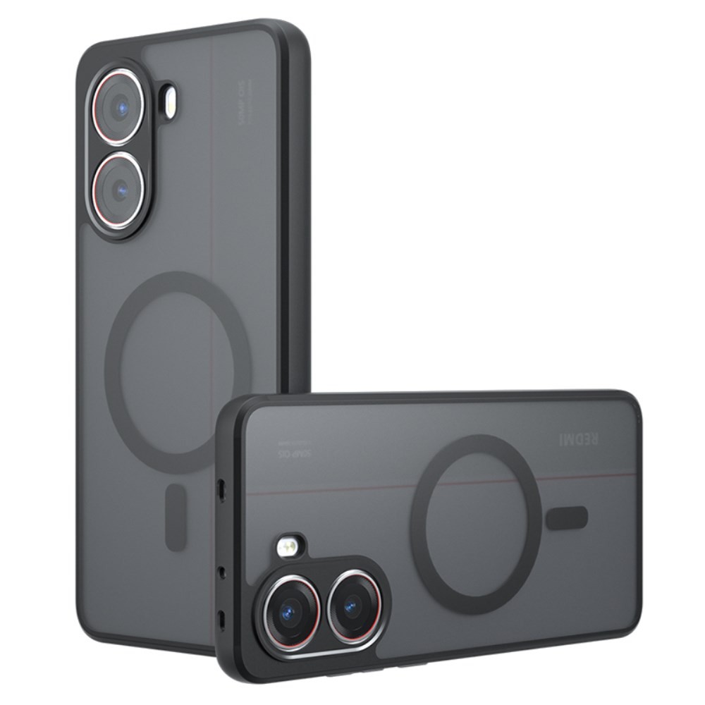 Xiaomi Poco X7 Pro 5G Matte Magsafe  Σκληρή Θήκη Transparent Black