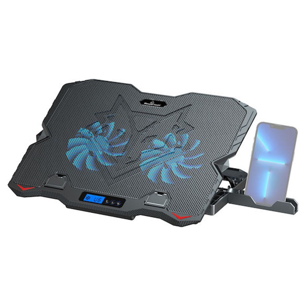 Powertech PT-1346 Βάση Φορητού Υπολογιστή Gaming 15.6 Black