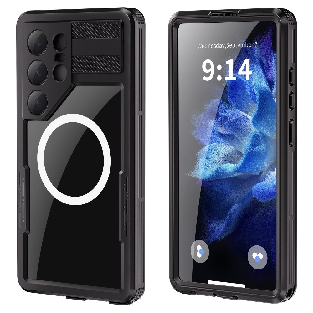 Samsung Galaxy S25 Ultra 5G REDPEPPER IP68 Waterproof Magnetic  Σκληρή Θήκη Black