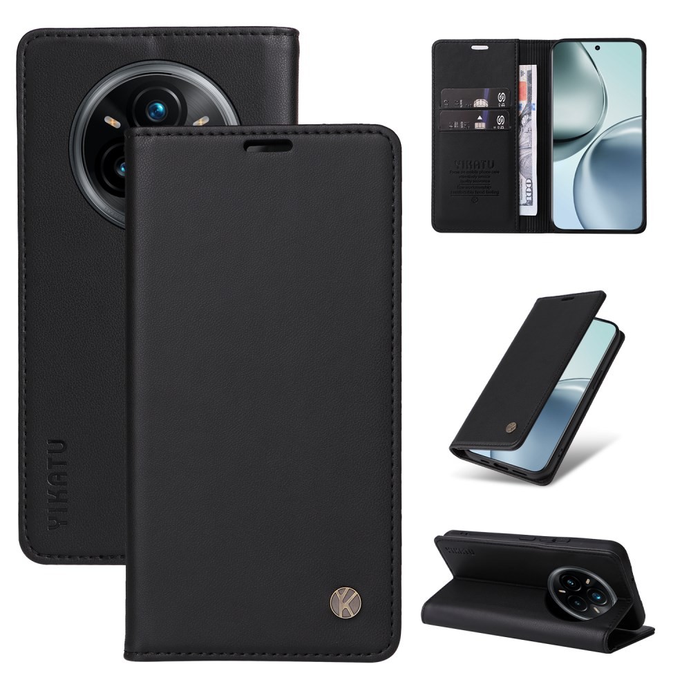 Realme 14 Pro Plus 5G YIKATU YK-001 Θήκη Βιβλίο Black