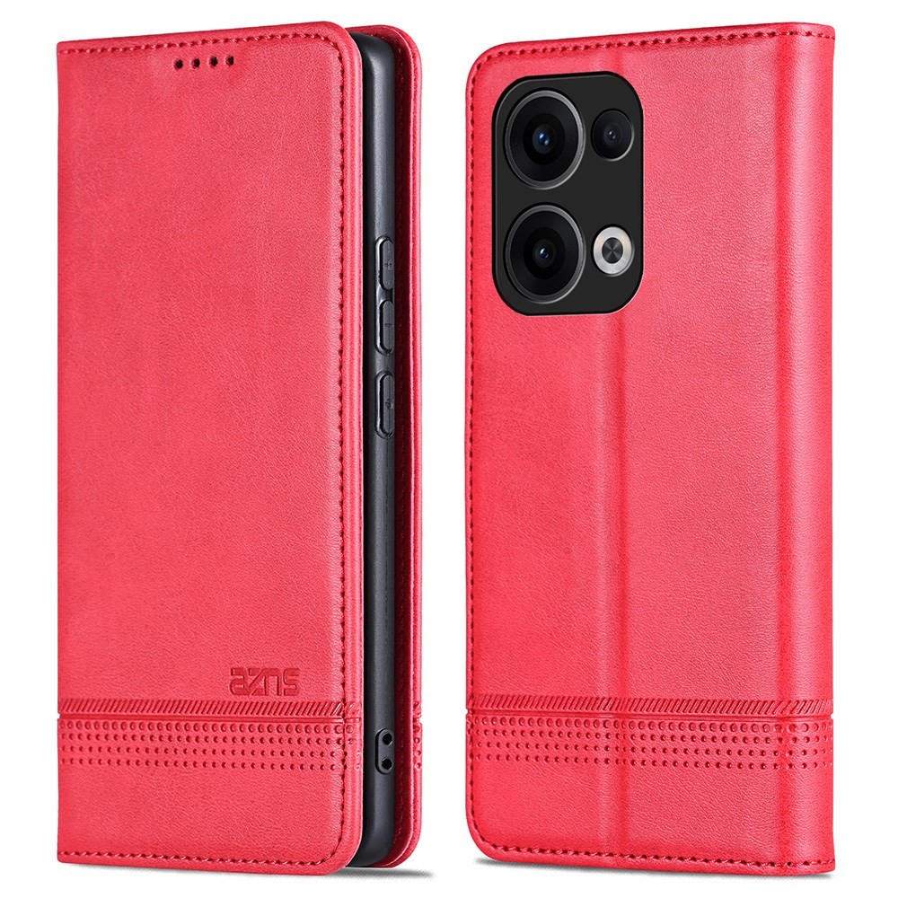 Oppo Reno13 5G AZNS Spots Θήκη Βιβλίο Red
