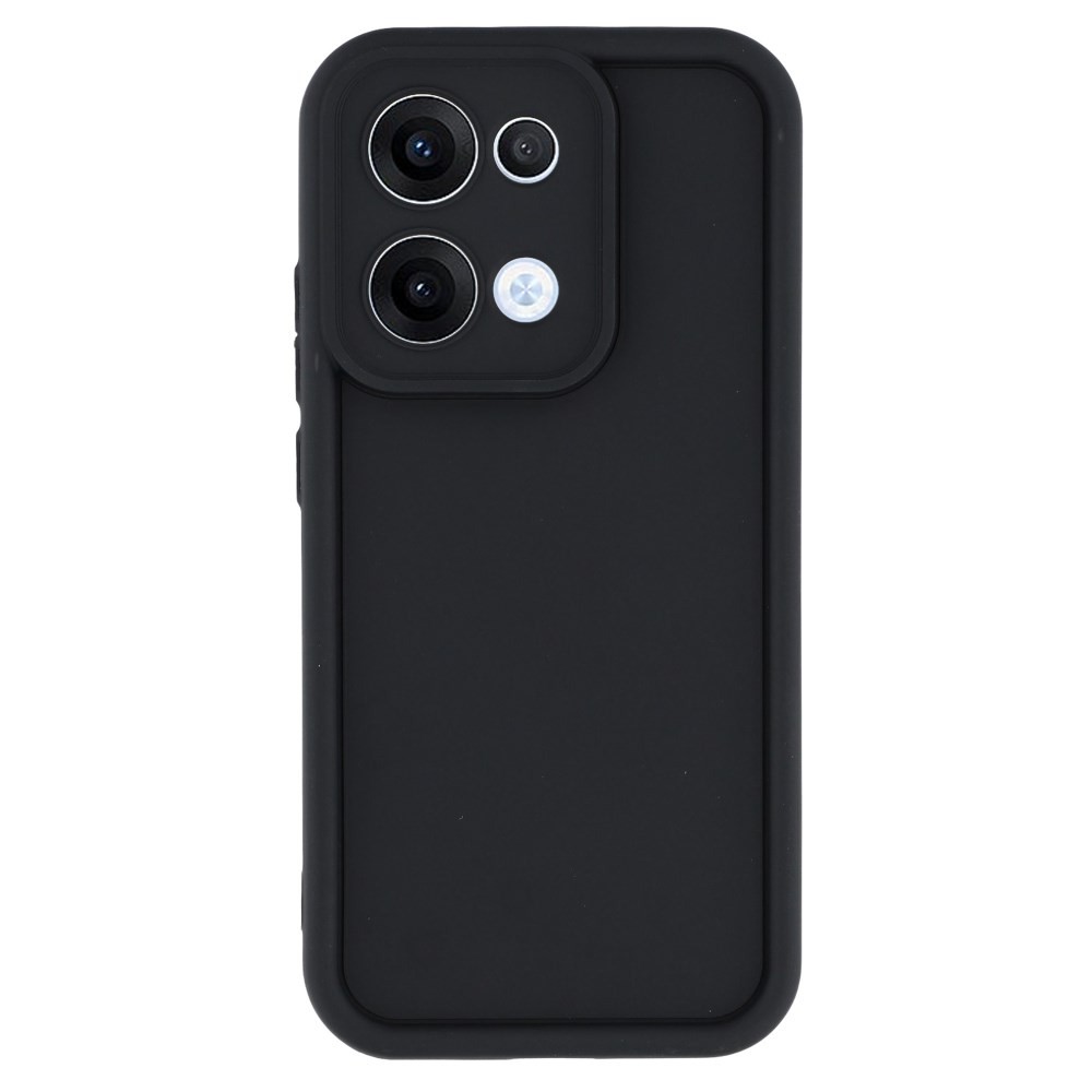 Oppo Reno13 5G Grooved Design Θήκη Σιλικόνης Black