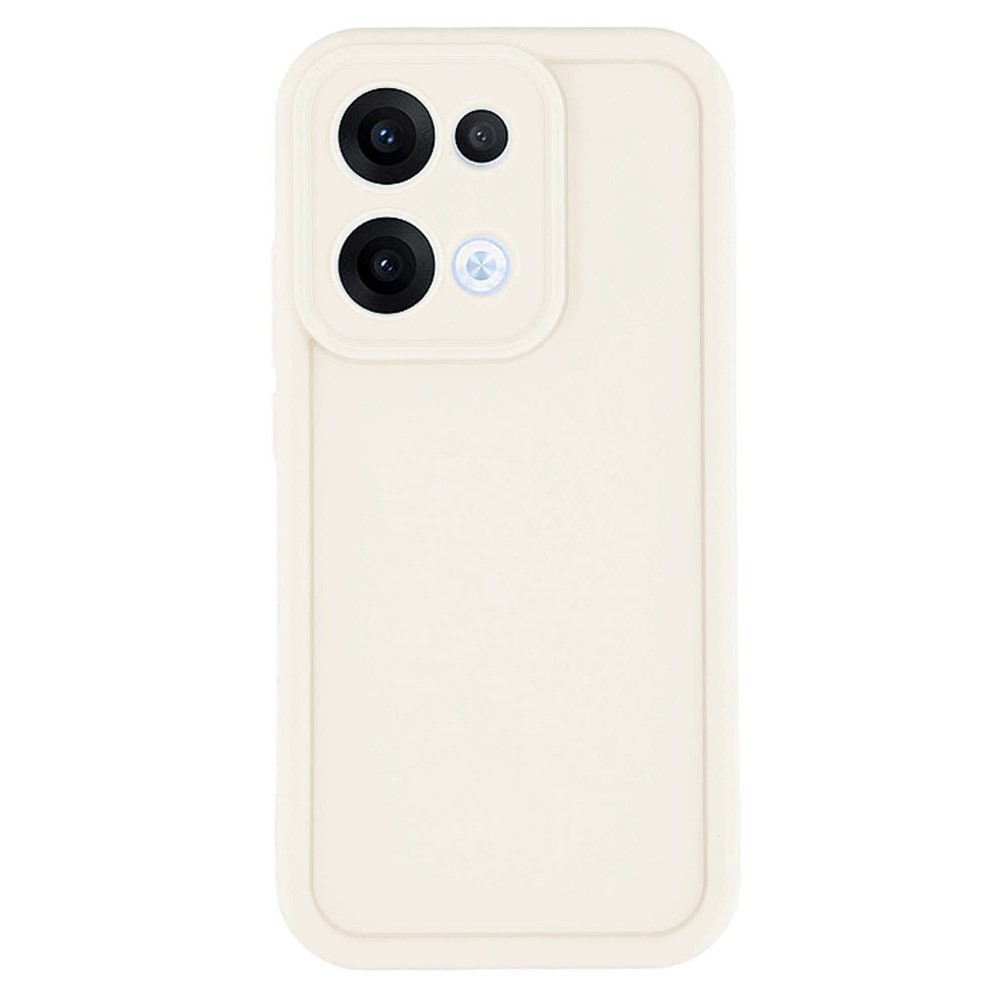 Oppo Reno13 5G Grooved Design Θήκη Σιλικόνης Beige