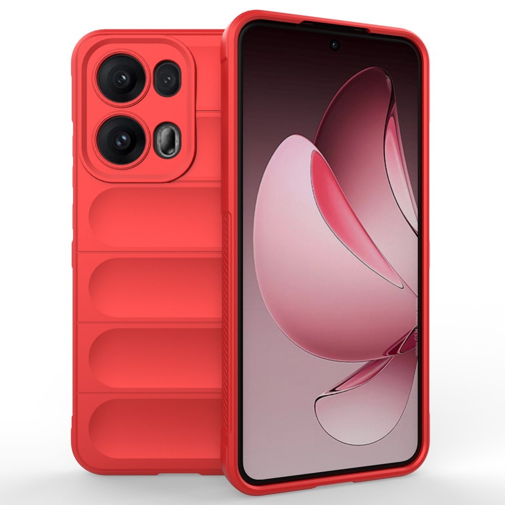 Oppo Reno13 Pro 5G Magic Shield Θήκη Σιλικόνης Red