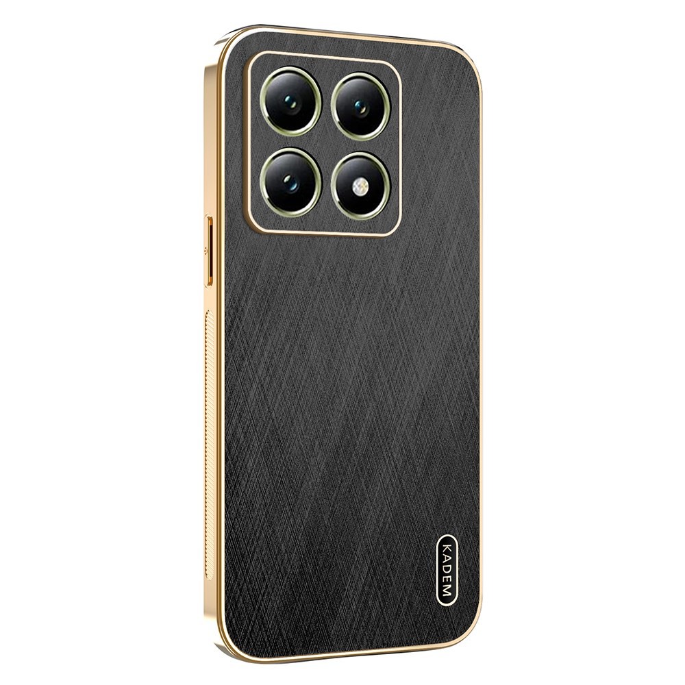 Xiaomi 14T 5G KADEM Silk Texture Σκληρή Θήκη Black