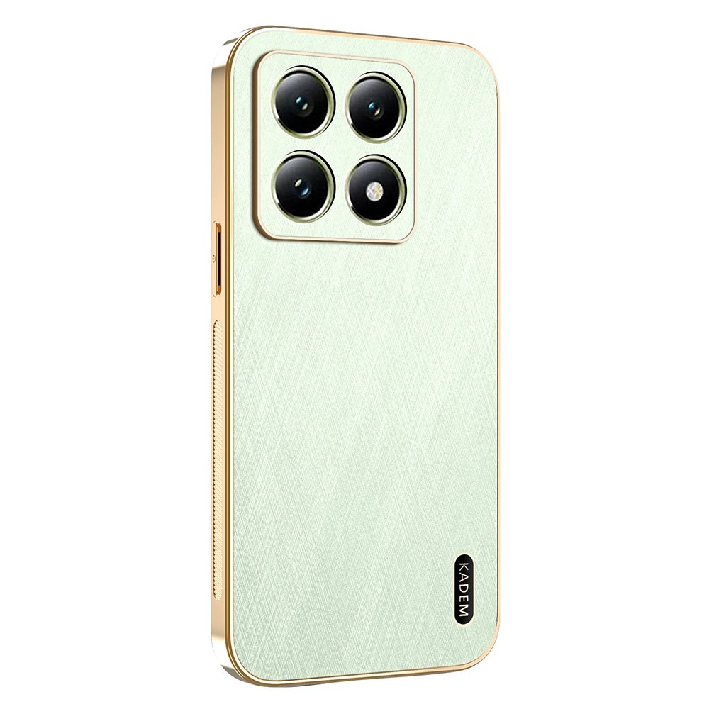 Xiaomi 14T 5G KADEM Silk Texture Σκληρή Θήκη Green