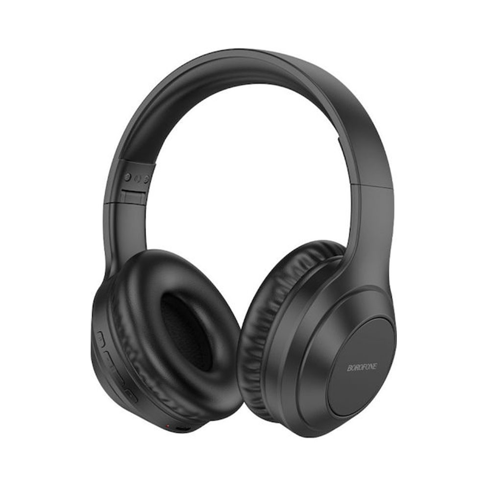 Borofone BO20 Ασύρματα/Ενσύρματα On Ear Ακουστικά Black