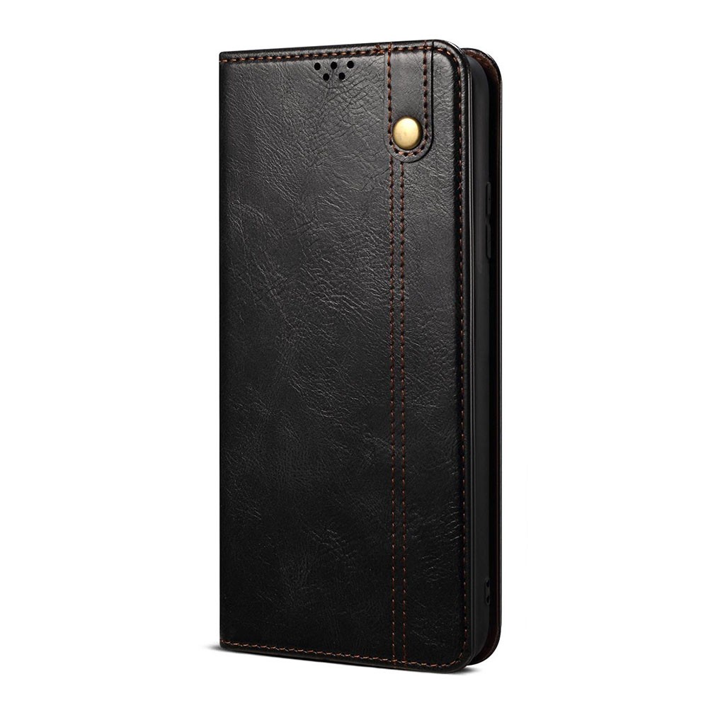 Xiaomi Poco F7 Pro 5G Oil Wax Θήκη Βιβλίο Black