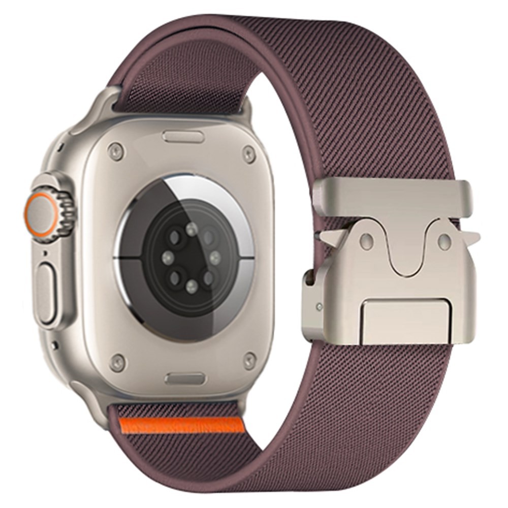 Apple Watch Series 7/8/9/10/11/SE/Ultra /Ultra 2/Ultra 3- 42/44/45/46/49 mm KALEBOL Λουράκι Nylon Purple