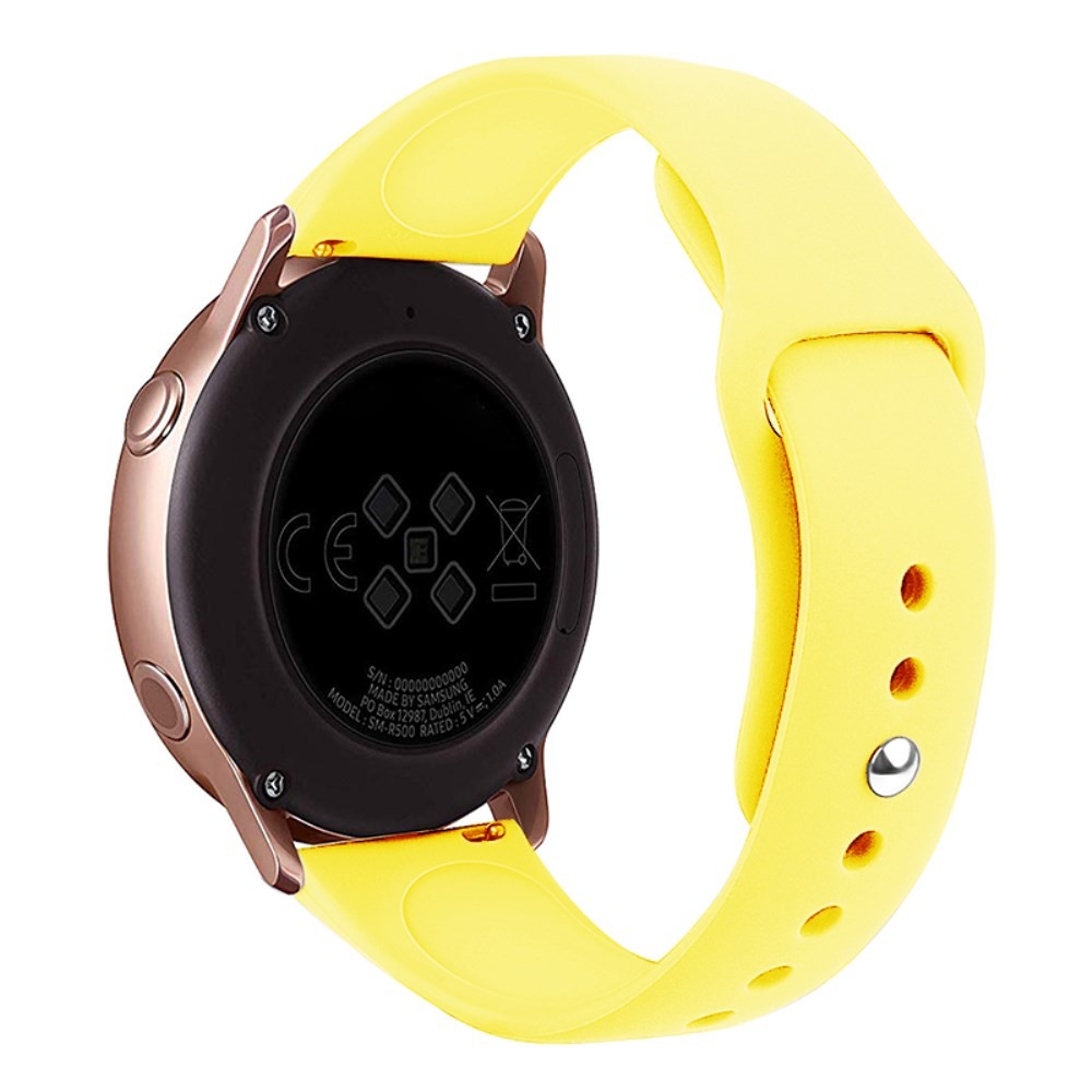Huawei Watch GT 4 - 41mm KALEBOL Λουράκι Σιλικόνης Lemon Yellow