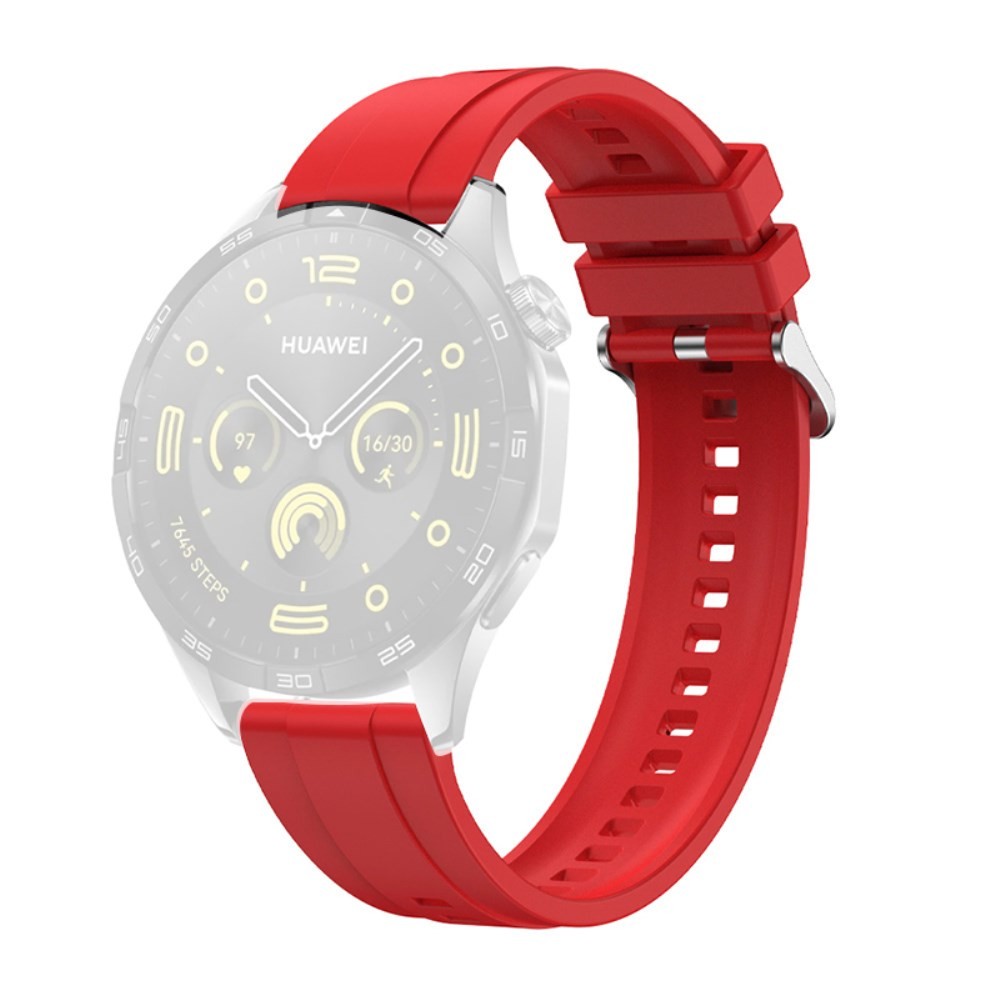 Huawei Watch GT 4 - 41mm Λουράκι Σιλικόνης Red