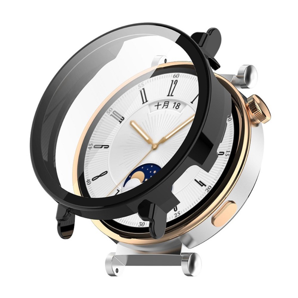 Huawei Watch GT 4 - 41mm ENKAY Θήκη και Προστασία Οθόνης Black