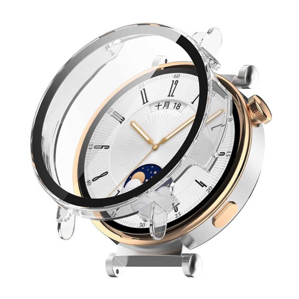 Huawei Watch GT 4 - 41mm ENKAY Θήκη και Προστασία Οθόνης Transparent