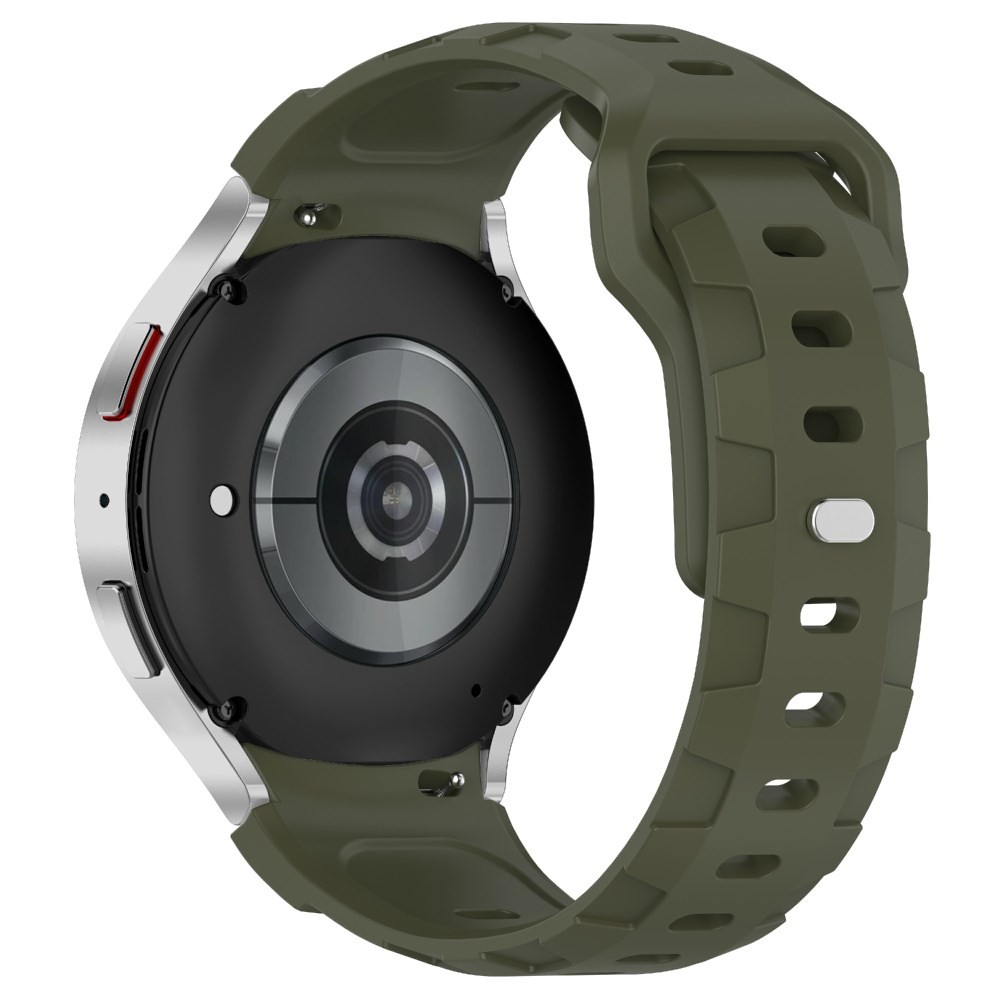 Samsung Galaxy Watch 5/5 Active/5 Pro/6/6 Classic/7/FE - 40/42/43/44/46/47 mm KALEBOL Λουράκι Σιλικόνης Army Green