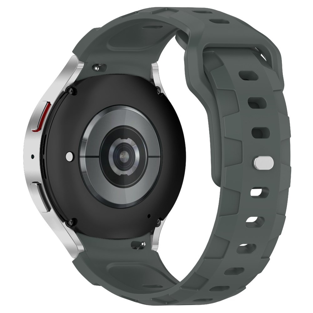 Samsung Galaxy Watch 5/5 Active/5 Pro/6/6 Classic/7/FE - 40/42/43/44/46/47 mm KALEBOL Λουράκι Σιλικόνης Dark Grey
