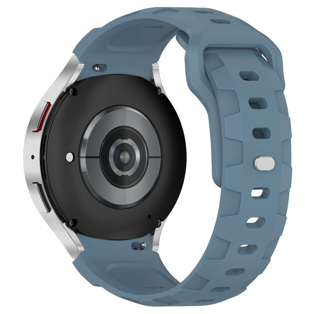 Samsung Galaxy Watch 5/5 Active/5 Pro/6/6 Classic/7/FE - 40/42/43/44/46/47 mm KALEBOL Λουράκι Σιλικόνης Grey Blue