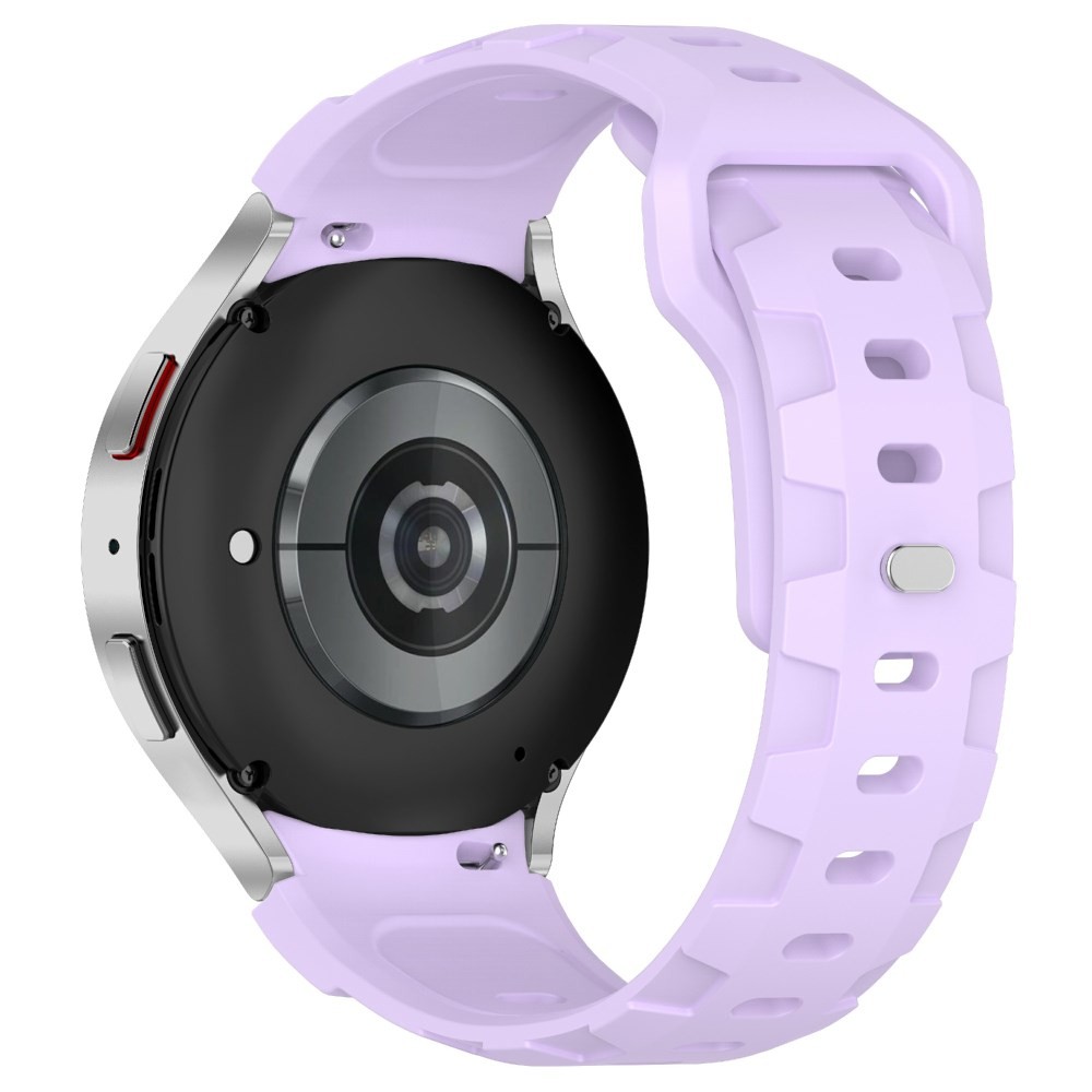 Samsung Galaxy Watch 5/5 Active/5 Pro/6/6 Classic/7/FE - 40/42/43/44/46/47 mm KALEBOL Λουράκι Σιλικόνης Purple