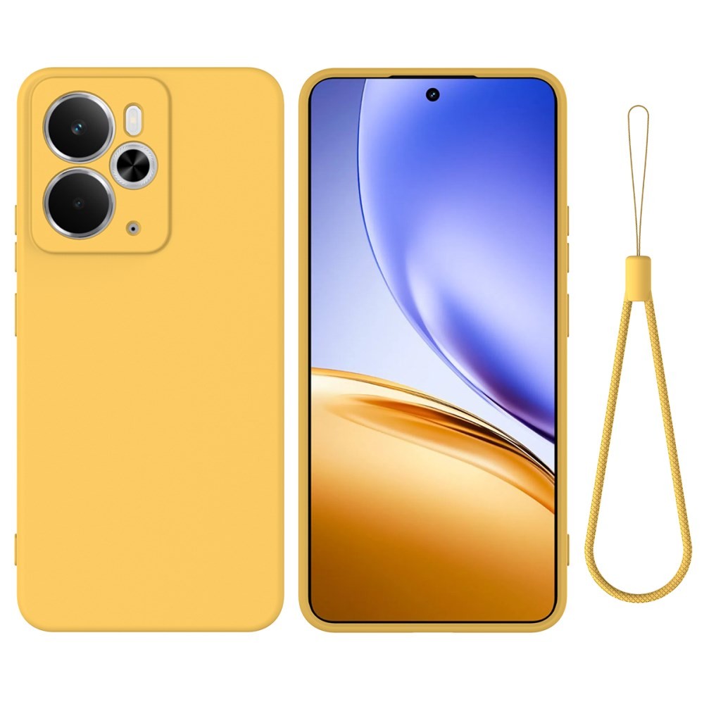 Realme 14 5G / 14T 5G Solid Color Θήκη Σιλικόνης Yellow