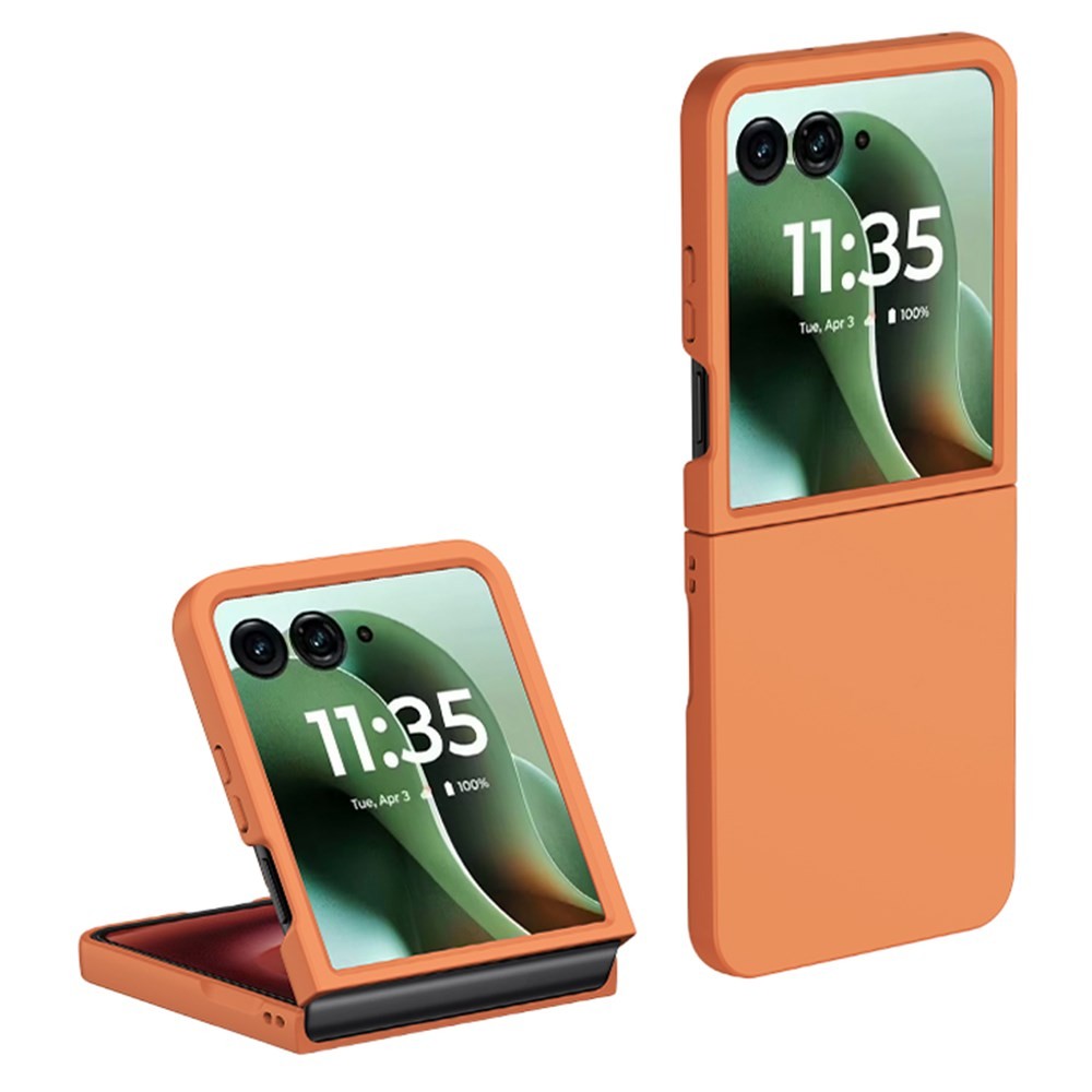 Motorola Razr 60 Ultra 5G / Razr 70 Ultra 5G Skin Feel Σκληρή Θήκη Orange