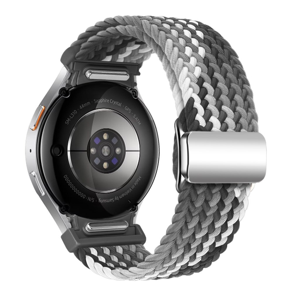 Samsung Galaxy Watch 5/5 Active/5 Pro/6/6 Classic/7/FE - 40 mm KALEBOL Πλεκτό Λουράκι Gradient Dark